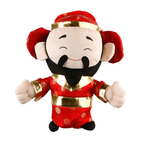 Hireko Sahara God of Wealth Driver Headcover, May This Lucky Head Cover Bring You Wealth and Prosperity On The Golf Course