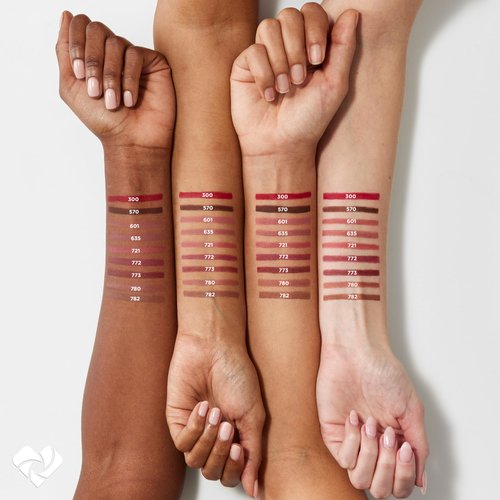 L'Oreal Paris Colour Riche Lip Liner Pencil, Creamy Lip Liner with Omega 3 and Vitamin E, 635 Worth It Intense, Brown Lip Liner, 0.01 Oz