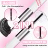 2 in 1 Eyelash Glue & Glue Remover, Long Lasting Waterproof Eyelash Glue, Eyelash bonding and Sealing, Eyelash bonding and Sealing for Eyelash Extensions Cluster Eyelash Glue, Eyelash Extension Glue