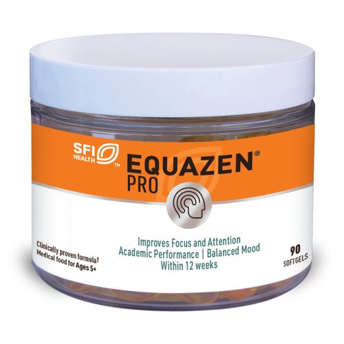 Equazen PRO Fish Oil for Kids - Clinically Tested to Improve Focus, Learning + Behavior in Children, Teens - DHA/EPA Omega-3 + Omega-6 Supplement for Brain Support* (90 Softgels / 30 Servings)