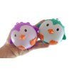 Set of 2 Penguin Bubble Pop Ball - Cute Winter Animal Poppers Squeeze - Silicone Push Poke Bubble Wrap Fidget Toy Bubble Popper Sensory Stress Toy OT (Random Colors)