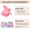 128 Pack Small Butterfly Hair Clips, 32 Colors Mini Claw Clips Hair Accessories for Toddler Baby Girls Women, Cute Hair Clips with Box Back to School Gift Halloween Christmas Gift