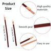 Jumbo Bobby Pins Metal Hair Pins Textention Hair Clips for Hair Decoration, 10pcs (5 long and 5 short) (Brown)