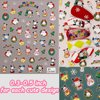 7 Pics 5D Christmas Nail Stickers, Small Cute Cartoon Nail Stickers for Kids, Girls and Women, Bulk Nail Charms, Accessories for Nail Art, Pegatinas para Uñas (Christmas)
