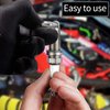 Weewooday Spark Plug Tool Spark Plug Gauge Measuring Tool Wire Spark Plug Gauge Tool Scaled from 0.020 to 0.100 Inch (1)