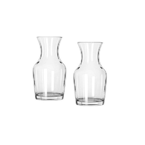 Libbey Single Serving Wine Carafe - 6.5 oz Pack of 2