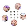ZEIZOMZER Diamond Dermabrasion Head, Facial Microdermabrasion Tool, Diamond Dermabrasion Replacement Tips, Microdermabrasion Machine Accessories 9 Tips
