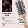 InfinitiPro by Conair - Hair Brush - Round Brush - Round Brush for Blow Out - Designed to Retain Heat and Optimal Airflow - Performa Series