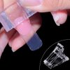 DRDS 10Pcs Nail Tips Clip for Quick Building Polygel nail forms Nail clips for polygel Finger Nail Extension UV LED Builder Clamps Manicure Nail Art Tool