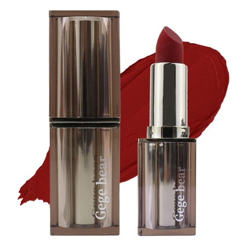 SUILU Lipstick, Super Lustrous Lipstick,Highly Pigmented Color and Instant Shine,Up to 8 Hours of Intense Lip Color-0.13 Fl Oz,1 Count (Seven Cent White Peach, 01)