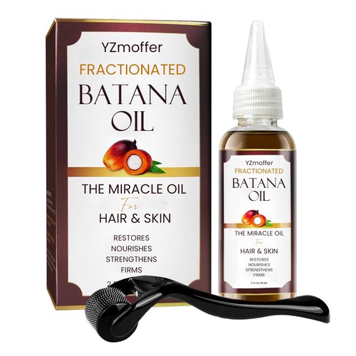 Batana Oil for Hair Growth: Batana Oil for Thicker Fuller Hair With Hair Oil & Vitamins