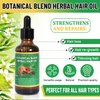 Rehoboth Creative Collection Botanical Blend Herbal Hair Oil for Dry Hair & Scalp, Promotes Strong Hair Strands, Enhances Scalp Hydration - Makes Hair Shinier & Softer