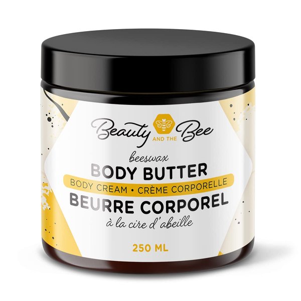 Beauty and the Bee Beeswax Body Butter - 250 Ml With Healing Beeswax