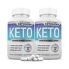 (2 Pack) Ketogenix Keto Pills 1275MG New & Improved Formula Contains Apple Cider Vinegar Extra Virgin Olive Oil Powder Green Tea Leaf 120 Capsules