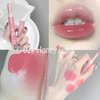 3 Colors Heart Jelly Lipstick, Hydrating Lip Gloss Tint Jelly Love Lipstick, Long Lasting Moisturizing Tinted Lip Balm Plumping Lip Stain, Non-sticky, Vivid Color Glossy Lip Gloss Stick Lip Makeup