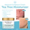 Era Organics Tea Tree Cream Face Moisturizer for Oily Skin - Advanced 7X Balancing Oily Skin Moisturizer - Non-Greasy Moisturizer - Tea Tree Oil for Skin