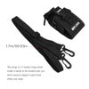 Universal Walkie Talkie Nylon Belt Case Bag with Adjustable Shoulder Strap Two Way Radio Holder Holster Case MSC-20A for Kenwood/Motorola/ HYT Two-Way Radio