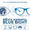Viteyes Blue Light Glasses, Blue Light Blocking Glasses for Adults & Kids (Blue, Ages 3-8)