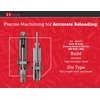 Hornady Custom Grade New Dimension 2-Die Set, 308 Win (.308) (546358) - Caliber Specific Reloading Equipment for Handloaders with Full Length Sizer Die, Seating Die, Sure-Loc Rings, & Storage Box