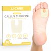 JJ CARE Callus Cushions (Pack of 30) Callus Pads for Bottom of Foot - U Shape - Callous Remover for Feet Pads - Soft Felt Foot Pads for Calluses for Women, Pain Relief & Foot Care