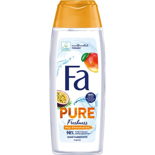 Fa- Pure Freshness Shower Gel- 250ml, 1.41 Fl Oz (Pack of 6), White