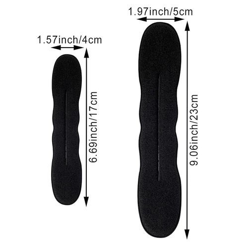 10 PCS Hair Bun Maker for Women Lazy Hair Curler Bun Clips Easy Magic Snap Roll Sponge Bun Donut Hair Maker for Women