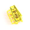 Caution Wet Floor Sign Hair Claw, Cleaning in Progress Hair Clips, Personalized Acetate Hair Claw for Women Yellow