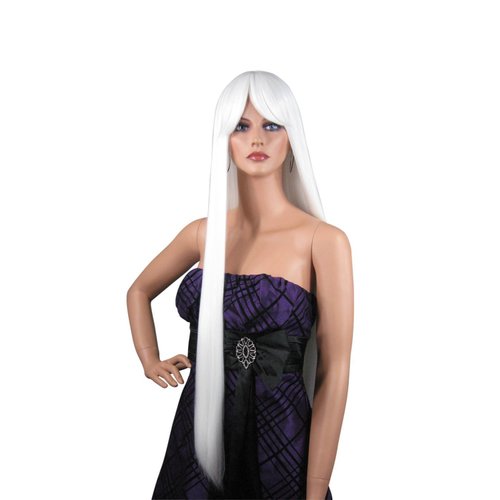 EpicCosplay® Persephone White Long Straight Wigs (12CW)