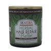 Shea Terra Organics Hair Repair Herbal Butter | Natural Hair Restoration and Dry Itchy Scalp Treatment - Rinse Out or Leave-In Conditioner - 4 oz
