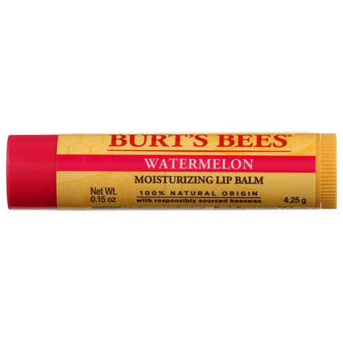 BURTS BEES Lip Balm Watermelon, 0.15 OZ