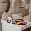 8cs Eye Shadow Blank Empty Blush Case Eyeshadow Case DIY Makeup Empty Eyeshadow Blusher Case Eyeshadow Palette Pans Makeup Brishes Makeup Pallet Mini Box Plastic Travel With Cover