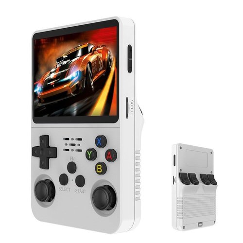 R36S Handheld Game Console,Built-in 20000+ Games,3.5 inch IPS Screen Mini Retro Console ,Built-in 64G TF Card，Portable Retro Handheld Game Consoles Connects to 5G WiFi