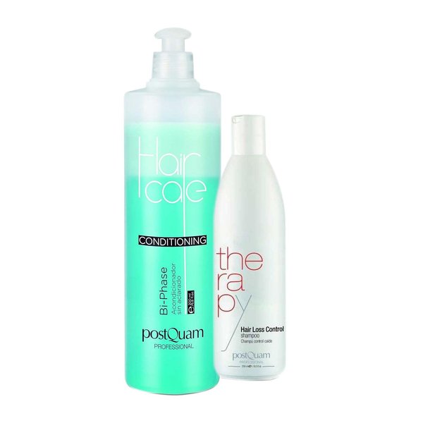 (COMBO) postQuam Professional Anti Hair Loss Shampoo 500ml + postQuam Professional Haircare Bi-Phase Conditioning 500ml