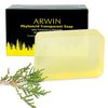 ARWIN Phytoncid Transparent Soap - 180g / 6.3 oz, Naturally Made Face and Body Soap Bar for Sensitive Skin Deep Cleansing & Refreshing Scent