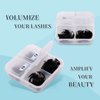 AuReve Lash Clusters,Eye Lash Clusters,DIY Lash Extensions Clusters,Individual Lashes,Eyelash Clusters,Lash Clusters D Curl For Home Use,96 Pcs 0.07D 10/12/14/16mm Mix (G02)