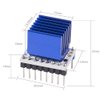 5Pcs TMC2208 3D Printer Stepper Motor Driver, DORHEA TMC2208 V1.2 Stepper Driver Module with Heat Sink Screwdriver for 3D Printer Controller Mother Boards Reprap Ramps1.4 MKS Prusa i3 Ender-3 Pro