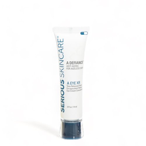 Serious Skincare - A Eye XR Retinol Under Eye Cream Concentrate for Dark Circles & Puffiness, Daily Wrinkle Cream - Anti-Aging - Line Smoothing Skin Care Treatment - Stocking Stuffers - 0.5 oz