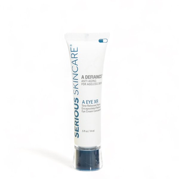 Serious Skincare - A Eye XR Retinol Under Eye Cream Concentrate for Dark Circles & Puffiness, Daily Wrinkle Cream - Anti-Aging - Line Smoothing Skin Care Treatment - Stocking Stuffers - 0.5 oz