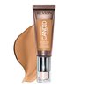 Revlon PhotoReady Candid Glow Moisture Glow Anti-Pollution Foundation with Vitamin E & Prickly Pear Oil, Anti-Blue Light Ingredients, without Parabens, Pthalates, & Fragrances, Honey Beige, 0.75 oz