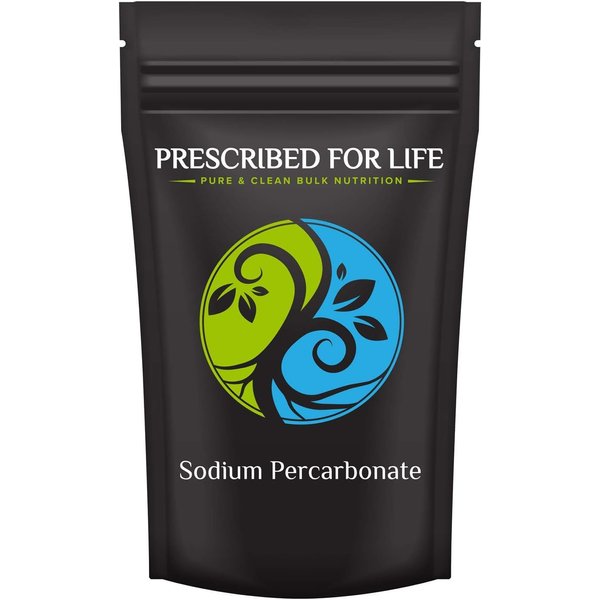 Prescribed for Life Sodium Percarbonate Powder for Cleaning, Laundry & More | Percarbonate Soda Oxygen Bleach | Percarbonato de Sodio (2oz / 56g)