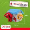 Clifford® Cozy House Puzzle Toys for Dogs | Hide and Seek Mentally Stimulating Toys for Dogs | 7.9" Plush Dog Toy, Extra Characters, Squeakers, Crazy Crinkle Fun