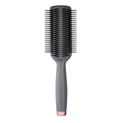 Hairitage No More Snags Defining Smoothing Hair Brush - Comfortable and Pain-Free Hair Brushing - Hair Brush for Men and Women - Hair Brush for All Hair Types
