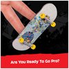 TECH DECK, Santa Cruz Pro Series Finger Board with Storage Display, Built for Pros; Authentic Mini Skateboards, Kids Toys for Ages 6 and up