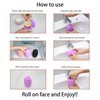 Evmliy 2Pack Ice Face Roller, Silicone Ice Roller for Face to Tighten and Lift skin, Ice Mold for Face & Eye Puffiness Relief, Reusable Facial Mold for Neck Natural Glow, skin care for women beauty
