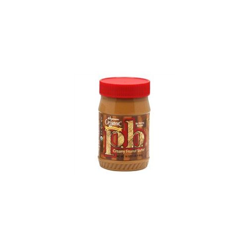 Wegmans Organic Peanut Butter, Creamy, 16 Oz. (Pack of 2)