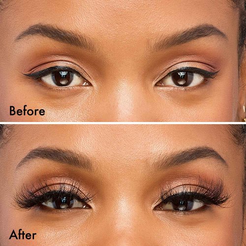 i-ENVY Luxury Mink Collection False Eyelashes 100% Real Mink Glamorous Eye Look Lashes Maximum Fluffiness 3D Multi-Curl Angle (1 Pack)