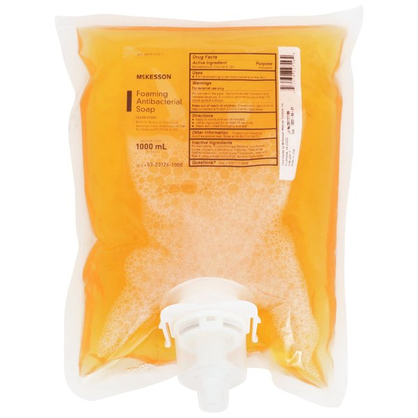 McKesson Foaming Hand Soap - 1000 mL Dispenser Refill - Clean Scent, 1 Count