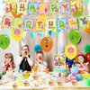 Super Songs Birthday Party Decorations, Cartoon Kids Songs Party Supplies with Happy Birthday Banner, Cupcake Cake Toppers, Balloons for Kids Birthday Party Baby Shower Decorations