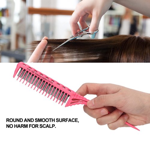 Teasing Comb, 3 Row Comb Hair Care Hair Styling Modeling Comb Lightweight Hair Salon Supplies Comb ()