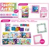 My Magic World DIY 3-in-1 Sparkle Art Set for Kids (12 Sparkly Creative Arts and Crafts Projects : Glitter/Sequin/Foil Art) Handcraft/Handmade/Creative Art